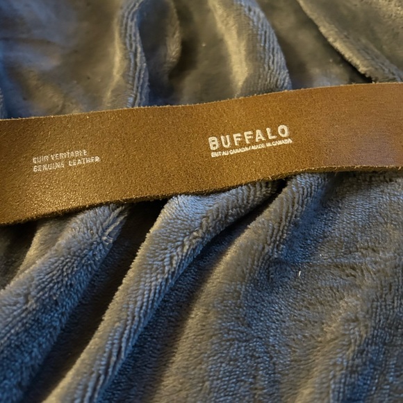 NWT Buffalo Retro Style Belt. Size XL. Orange Leather - Picture 6 of 10
